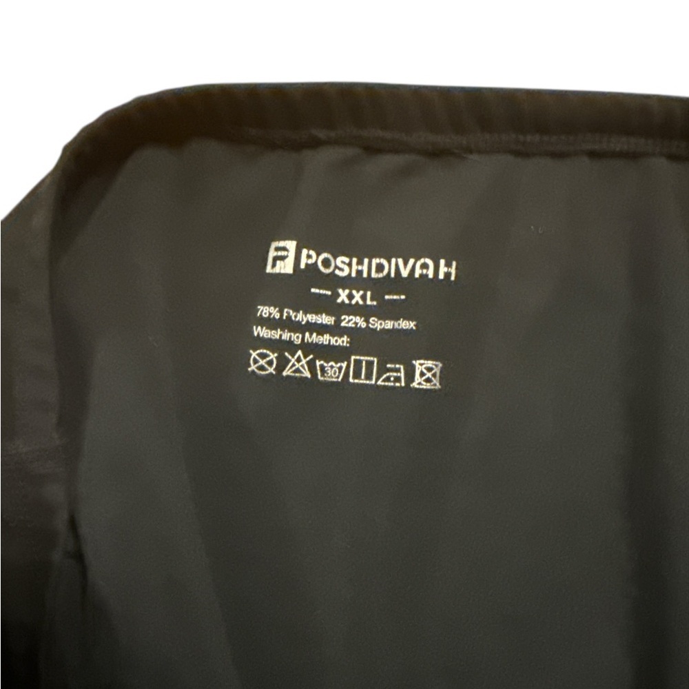 Maternity Black High-Waist Leggings - Picture 2 of 3